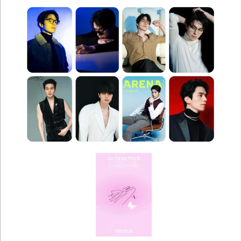 Korean Lifestyle Magazine - 8 adet/takım Tekrar Yok Kore Idol